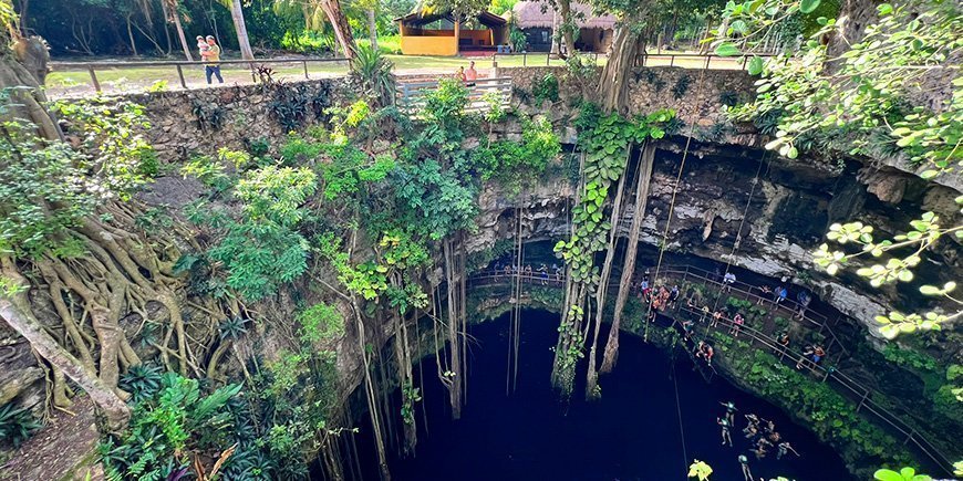 Cenote Oxman bij Valladolid