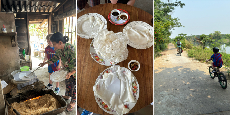 We proberen de traditionele gerechten