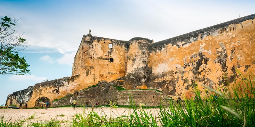 Fort Jesus in Mombasa in Kenia